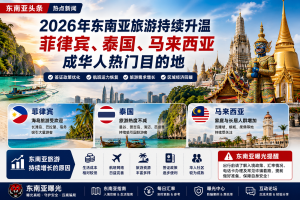 2026年东南亚旅游持续升温：菲律宾、泰国、马来西亚成华人热门目的地