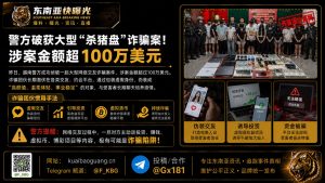 越南｜警方破获大型‘杀猪盘’诈骗案，涉案金额超100万美元
