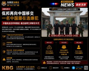 缅甸｜佤邦联合军经勐阿口岸7月24日向中国移交在逃嫌犯