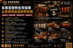 东南亚｜从创业梦到烤鸭师傅的生存转型实录：街头烤鸭的真实日常