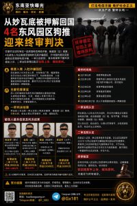 中国｜四名东风园区诈骗嫌疑人被押解回国终审判决维持原判