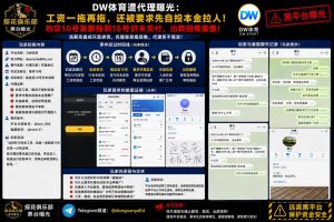 DW体育平台｜网友反映代理薪资遭拖欠且被要求自充拉人