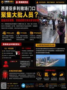 柬埔寨｜西港亚多利赌场招聘现场聚集大批求职者，现场秩序井然