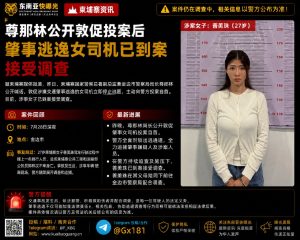 柬埔寨资讯｜金边肇事逃逸女司机到案，警方此前公开敦促投案
