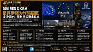 缅甸资讯｜欧盟宣布制裁克伦武装DKBA及涉诈企业，冻结相关资产并禁入境