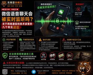 东南亚地区｜微信语音聊天实时监听误区全揭示与风险提示