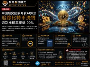 中国｜研究团队开发AI算法追踪比特币洗钱，识别率近90%