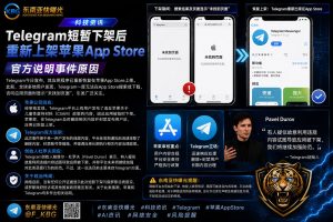 美国｜Telegram 应用在苹果 App Store 暂时下架后恢复上架