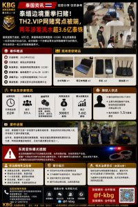 泰国｜泰缅边境突击摧毁TH2.VIP网络赌博窝点，涉案流水超3.6亿泰铢