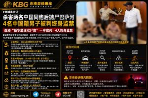 柬埔寨｜4名中国籍男子杀害同胞后被判终身监禁