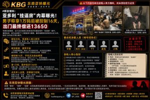 柬埔寨｜西港亚多利“挂逼房”内幕曝光：男子称被控制16天