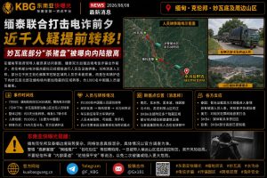 缅甸｜克伦邦电诈据点提前转移近千名中国人撤离内陆