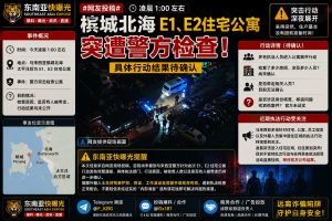 马来西亚｜槟城北海E1和E2住宅公寓遭突击检查，行动结果暂未公布