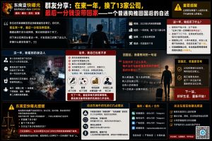柬埔寨｜一年换13家公司，回国仍一分钱未带的真实写照