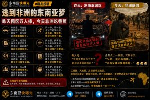 非洲资讯｜东南亚园区人员转移非洲，海外淘金梦碎引发热议