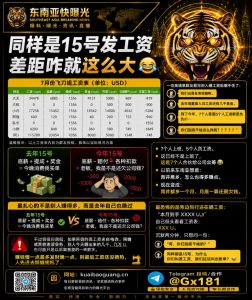 柬埔寨资讯｜同样是15号发工资，当地打工人晒工资单差距悬殊引发热议