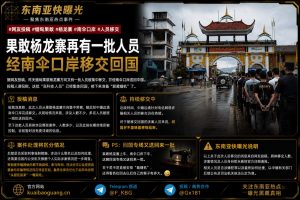 缅甸资讯｜果敢杨龙寨一批人员经南伞口岸移交回国