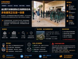 柬埔寨资讯｜金边警方出动特别干预部队，对钻石岛剧院综合体开展全面检查