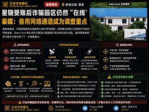 泰国资讯｜泰缅边境诈骗园区网络通信调查，星链受限后寻找备用网络