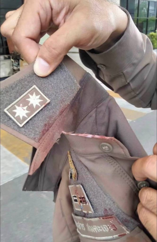 泰国资讯｜曼谷便利店行窃美国男子持刀袭警，警长颈部重伤