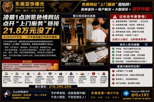 河南南阳资讯｜男子深夜浏览色情网站点上门服务，坠入刷单诈骗被骗超21万元
