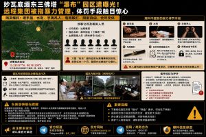 缅甸资讯｜妙瓦底缅东三佛塔瀑布园区曝光，远程集团涉嫌暴力管理