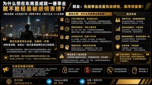 东南亚资讯｜海外打拼先搞事业还是先谈感情，群友分享人生选择与思考