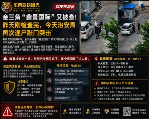 老挝资讯｜金三角鑫景国际遭治安局连续两天突击检查