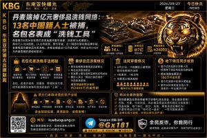 丹麦资讯｜丹麦警方突击抓获14人，破获超亿元奢侈品洗钱网络