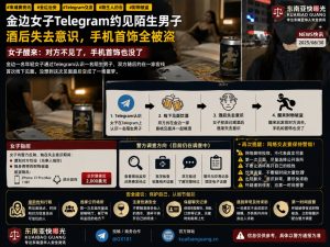 柬埔寨资讯｜金边女子通过网络交友线下见面，酒后失意识财物被盗