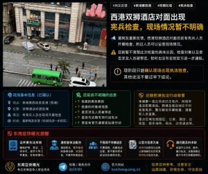 柬埔寨资讯｜西港双狮酒店对面突现宪兵检查，具体原因暂不明确