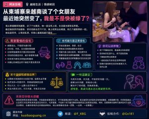 越南资讯｜柬埔寨赴越男子发文倾诉，女友近期生活状态突变引猜测