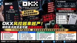 东南亚快曝光｜OKX风控审查趋严，高风险资金入账或致提现受限与合规核查