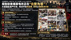 柬埔寨资讯｜GI-TOC报告称电诈呈分散化趋势，柬官方列出清剿数据回应