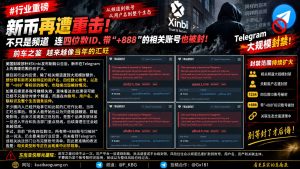美国｜新币Telegram账号大规模封禁 四位数ID及+888受影响