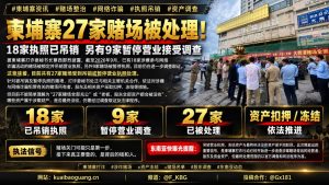 柬埔寨资讯｜柬埔寨严打网络诈骗，27家涉案赌场被吊销执照或停业