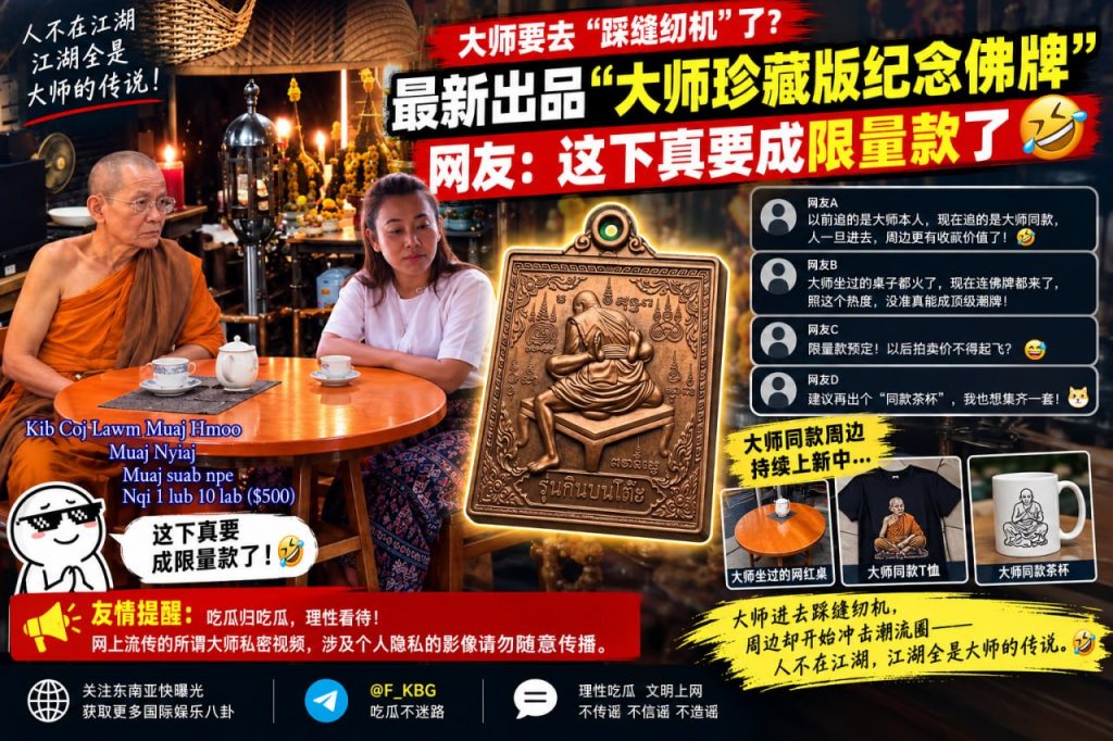 网络热议｜大师动态引发关注，限量版纪念佛牌成热点
