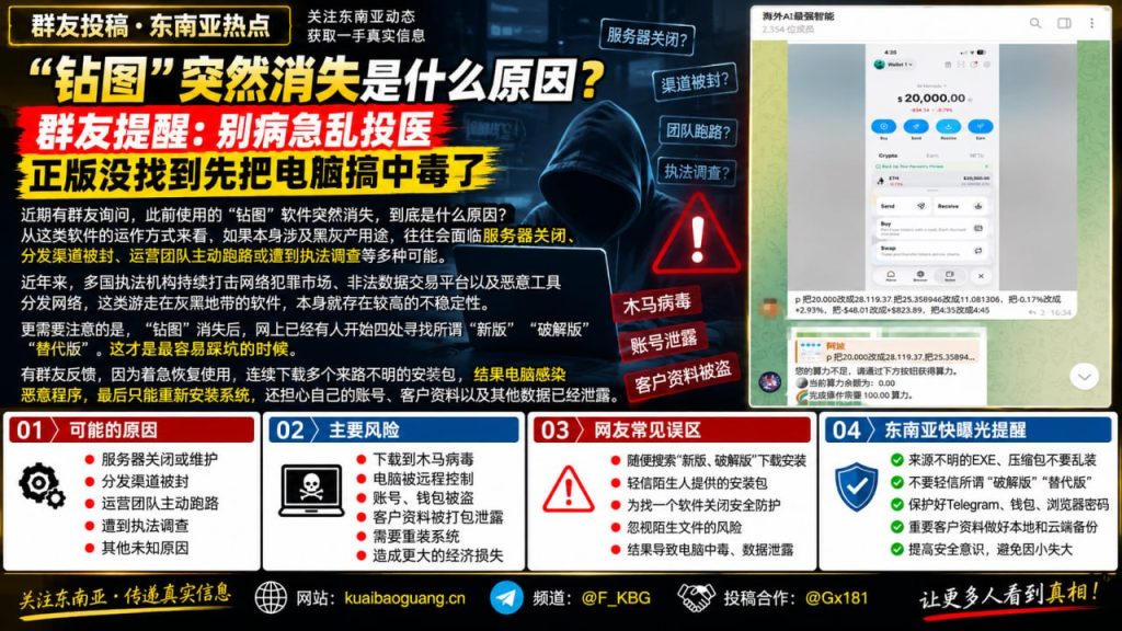 中国｜钻图软件消失：为何停运？