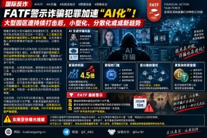 国际反诈｜FATF警示诈骗犯罪加速AI化，小型化和分散化或成新趋势