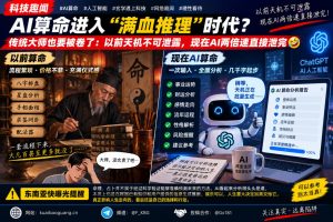 中国｜AI算命进入满血推理时代传统算命大师面临技术冲击
