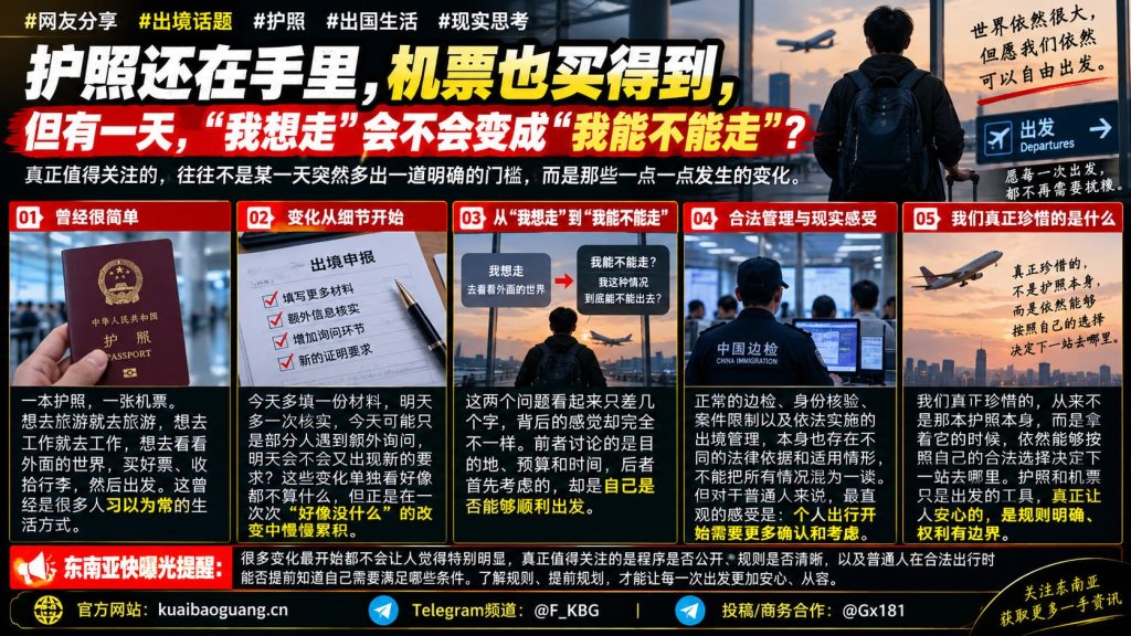中国｜出境限制逐步升级 旅客需关注细节变化