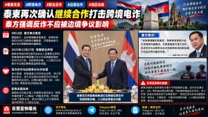 泰国/柬埔寨｜继续合作拆除跨境网络诈骗网络并坚持不因边界争议受影响