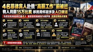 菲律宾资讯｜4名菲律宾人赴俄高薪工作前被马尼拉机场拦截
