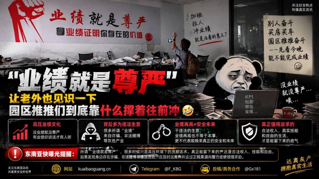 东南亚｜园区推手以业绩为尊严进行灰产宣传，引发舆论关注及其风险