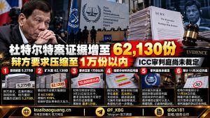 菲律宾资讯｜前总统杜特尔特涉案证据增至6万余份，辩方要求压缩规模