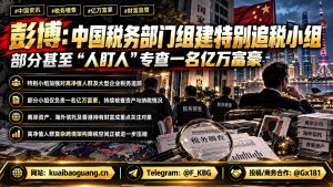 中国资讯｜税务部门组建特别追税小组，加强高净值人群税务追踪