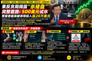 柬埔寨反贪局｜披露杀猪盘四步套路，受害者最高亏损超20万美元