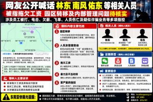 缅甸资讯｜宝龙园区被指拖欠工资，多名相关人员遭公开点名