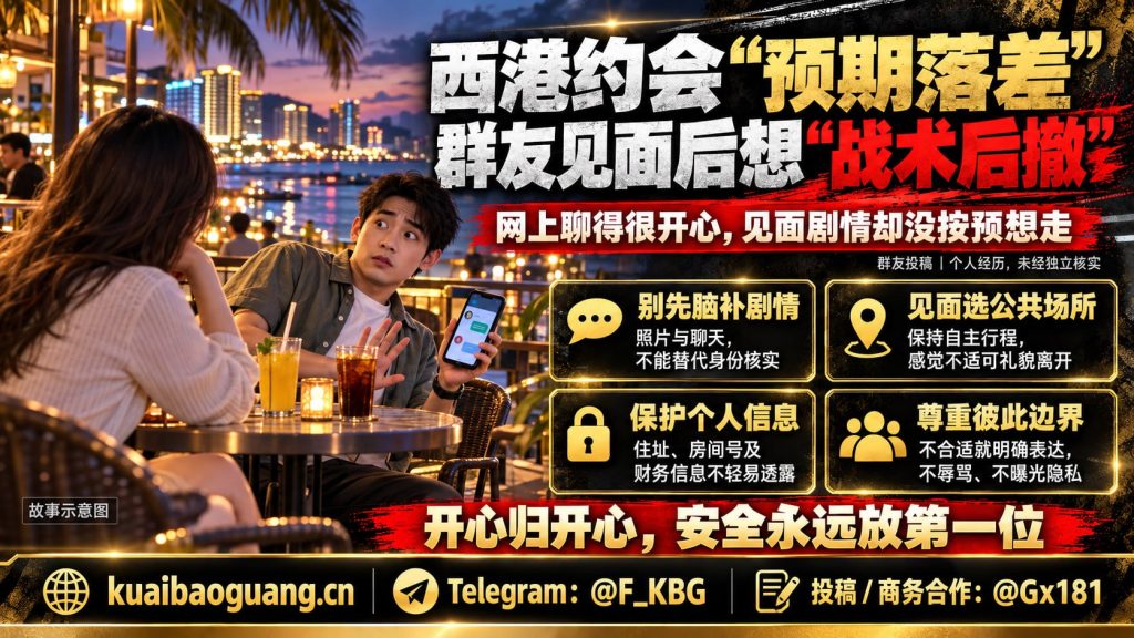 柬埔寨资讯｜西港网络交友线下见面翻车，群友直呼照片与真人差距大