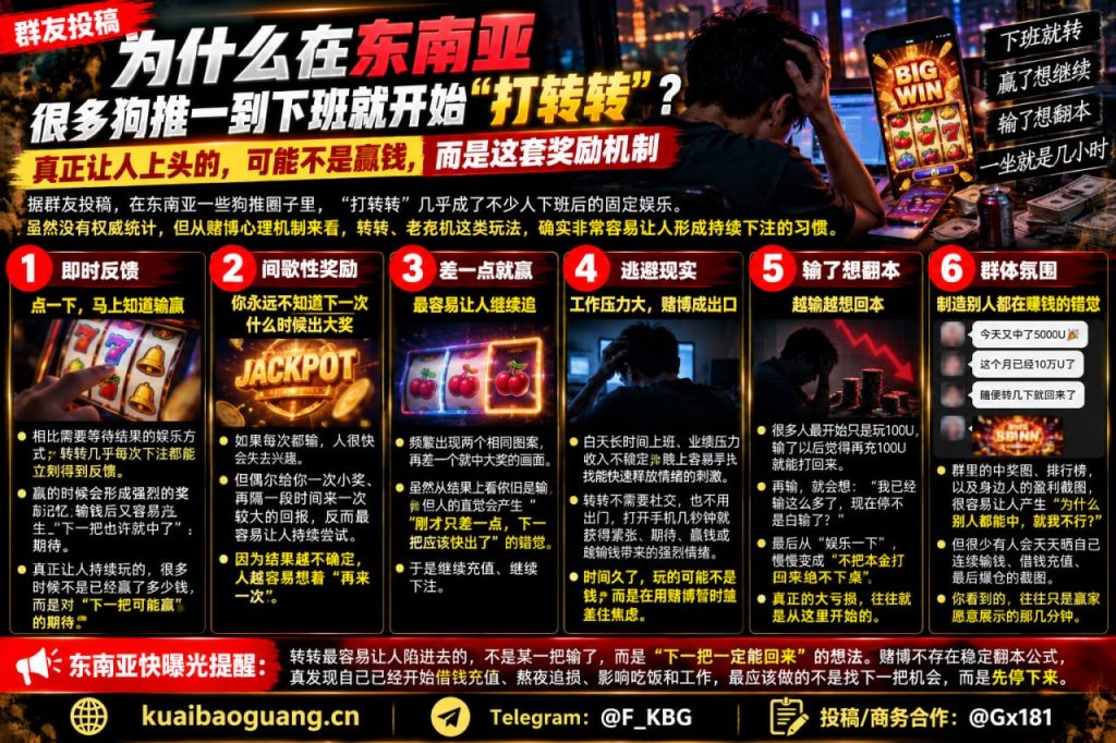 东南亚资讯｜揭秘狗推下班后沉迷“打转转”背后的心理机制与风险